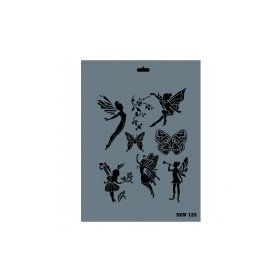 Rich N-122 Yeni Seri XL 35x25 cm Stencil