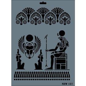 Rich N-127 Yeni Seri XL 35x25 cm Stencil