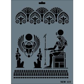 Rich N-127 Yeni Seri XL 35x25 cm Stencil