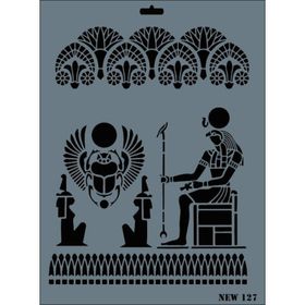 Rich N-127 Yeni Seri XL 35x25 cm Stencil