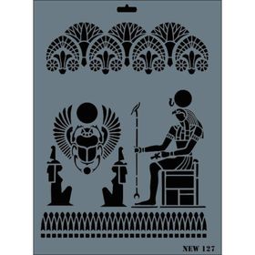 Rich N-127 Yeni Seri XL 35x25 cm Stencil
