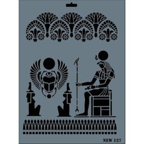 Rich N-127 Yeni Seri XL 35x25 cm Stencil