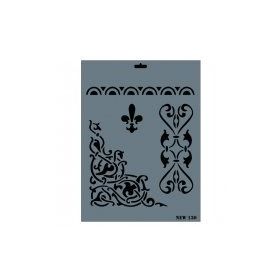 Rich N-130 Yeni Seri XL 35x25 cm Stencil
