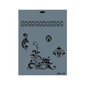 Rich N-132 Yeni Seri XL 35x25 cm Stencil