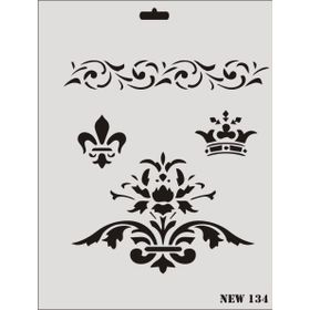 Rich N-134 Yeni Seri XL 35x25 cm Stencil