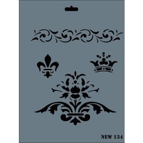 Rich N-134 Yeni Seri XL 35x25 cm Stencil