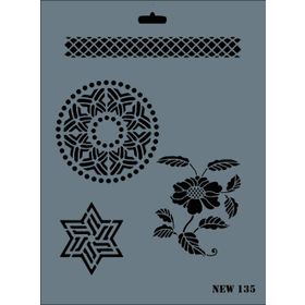 Rich N-135 Yeni Seri XL 35x25 cm Stencil