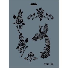 Rich N-138 Yeni Seri XL 35x25 cm Stencil