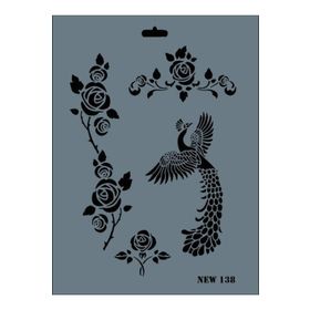 Rich N-138 Yeni Seri XL 35x25 cm Stencil