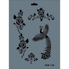Rich N-138 Yeni Seri XL 35x25 cm Stencil