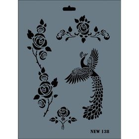 Rich N-138 Yeni Seri XL 35x25 cm Stencil