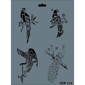 Rich N-144 Yeni Seri XL 35x25 cm Stencil