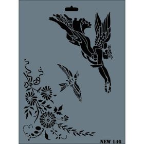 Rich N-146 Yeni Seri XL 35x25 cm Stencil