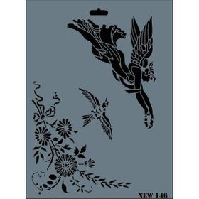 Rich N-146 Yeni Seri XL 35x25 cm Stencil