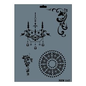 Rich N-147 Yeni Seri XL 35x25 cm Stencil