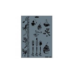 Rich N-149 Yeni Seri XL 35x25 cm Stencil