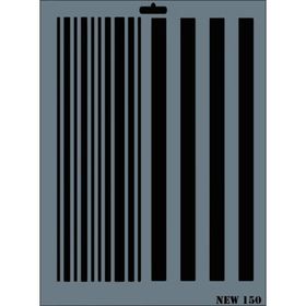 Rich N-150 Yeni Seri XL 35x25 cm Stencil