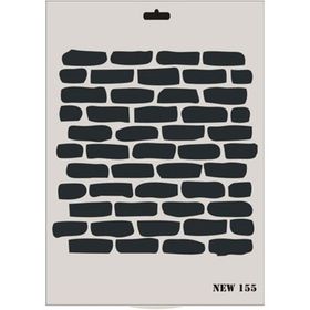Rich N 155 35x25 cm Stencil