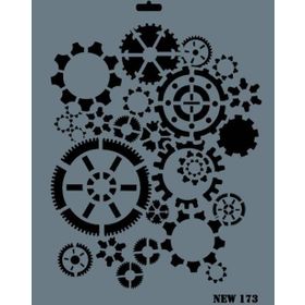 Rich N 173 Yeni Seri XL 35x25 cm Stencil