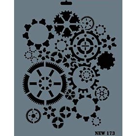 Rich N 173 Yeni Seri XL 35x25 cm Stencil