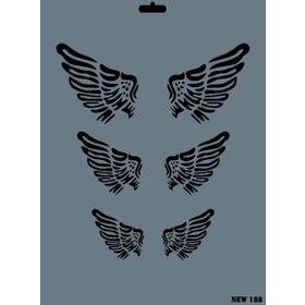 Rich N-188 Yeni Seri XL 35x25 cm Stencil