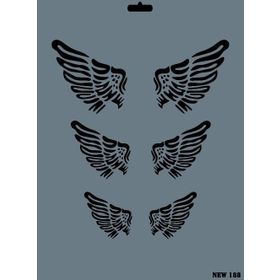 Rich N-188 Yeni Seri XL 35x25 cm Stencil