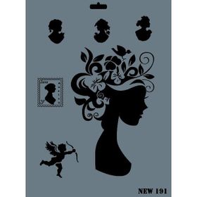 Rich N-191 Yeni Seri XL 35x25 cm Stencil