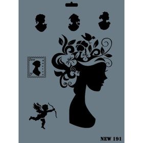 Rich N-191 Yeni Seri XL 35x25 cm Stencil