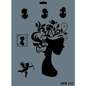 Rich N-191 Yeni Seri XL 35x25 cm Stencil