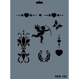 Rich N-192 Yeni Seri XL 35x25 cm Stencil