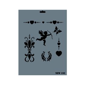 Rich N-192 Yeni Seri XL 35x25 cm Stencil