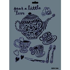 Rich N-200 Yeni Seri XL 35x25 cm Stencil