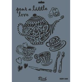 Rich N-200 Yeni Seri XL 35x25 cm Stencil
