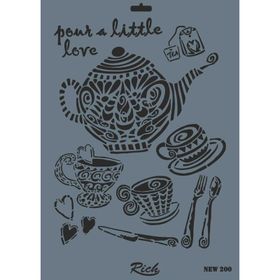 Rich N-200 Yeni Seri XL 35x25 cm Stencil
