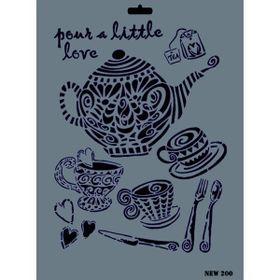 Rich N-200 Yeni Seri XL 35x25 cm Stencil