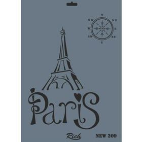 Rich N-209 Yeni Seri XL 35x25 cm Stencil