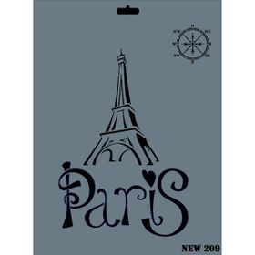 Rich N-209 Yeni Seri XL 35x25 cm Stencil