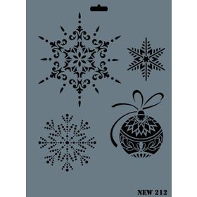 Rich N-212 Yeni Seri XL 35x25 cm Stencil