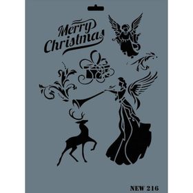 Rich N-216 Yeni Seri XL 35x25 cm Stencil