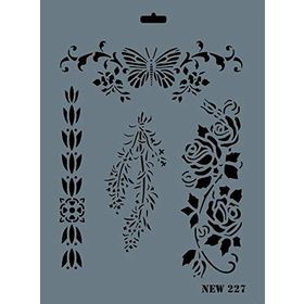 Rich N-227 Yeni Seri XL 35x25 cm Stencil