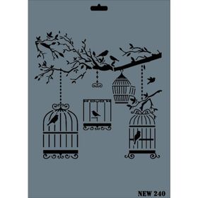 Rich N-240 Yeni Seri XL 35x25 cm Stencil