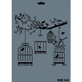 Rich N-240 Yeni Seri XL 35x25 cm Stencil