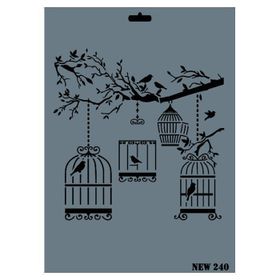Rich N-240 Yeni Seri XL 35x25 cm Stencil