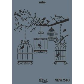 Rich N-240 Yeni Seri XL 35x25 cm Stencil