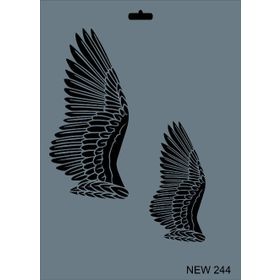 Rich N-244 Yeni Seri XL 35x25 cm Stencil