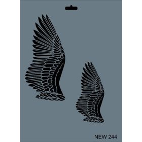 Rich N-244 Yeni Seri XL 35x25 cm Stencil