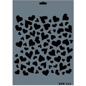 Rich N-254 Yeni Seri XL 35x25 cm Stencil