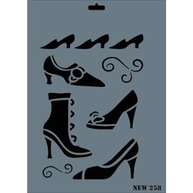 Rich N-258 Yeni Seri XL 35x25 cm Stencil