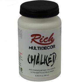 Rich N 4504 Multi Decor Chalked Eskimiş Beyaz 250 ml Akrilik Boya