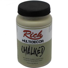 Rich N 4512 Multi Decor Chalked Kese Kağıdı 250 ml Akrilik Boya